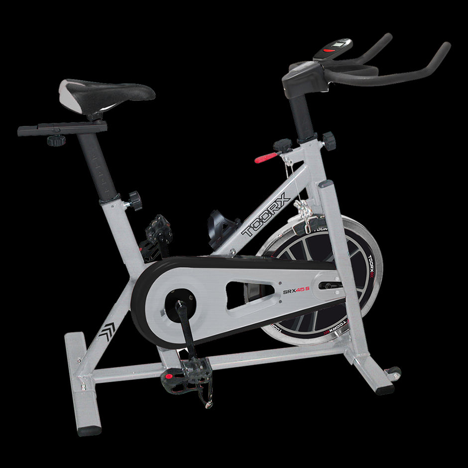 SPIN BIKE TOORX SRX-45S Trasmissione cinghia pignone fisso volano 18 kg
