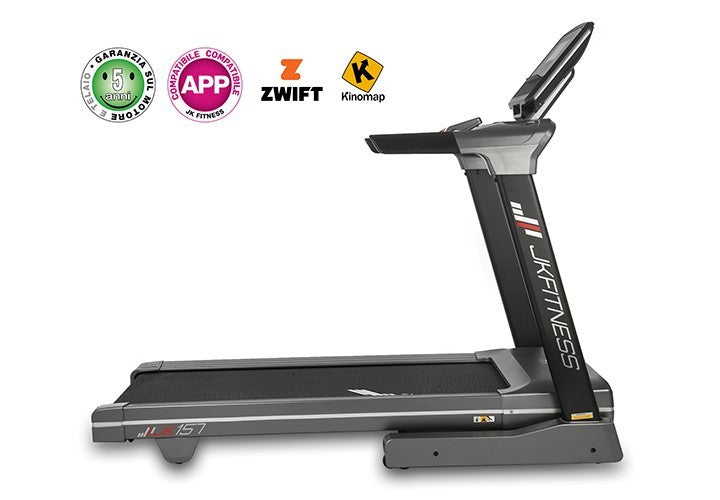 Tapis Roulant Jk 157 3,5 Hp Dc Continuativi - 5,0 Hp Dc Di Spunto Fascia Cardio Jk Inclusa