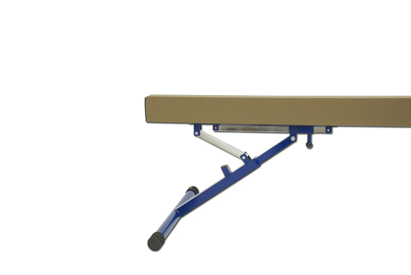 Trave di equilibrio in alluminio rivestito ad altezza regolabile cm 50/120, lunghezza mt 5, a norme FIG S00064