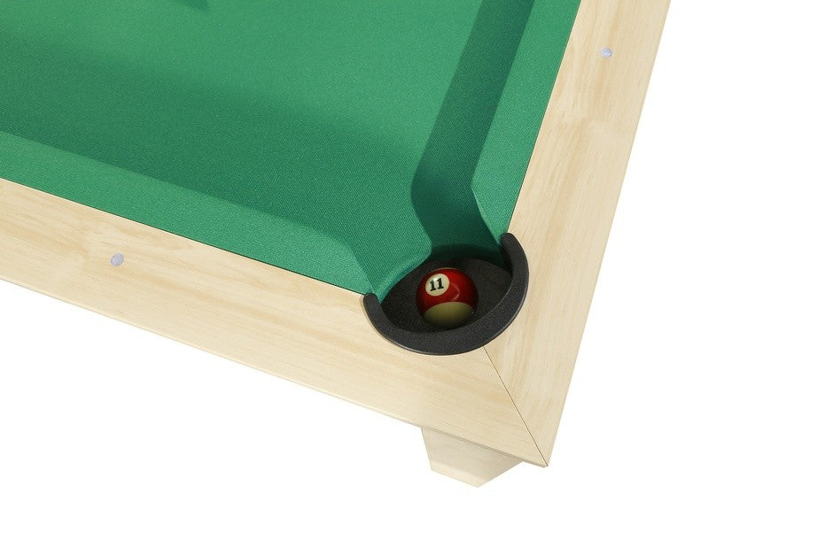 BILIARDO MIAMI GARLANDO BETULLA PIANO GIOCO cm. 200x100