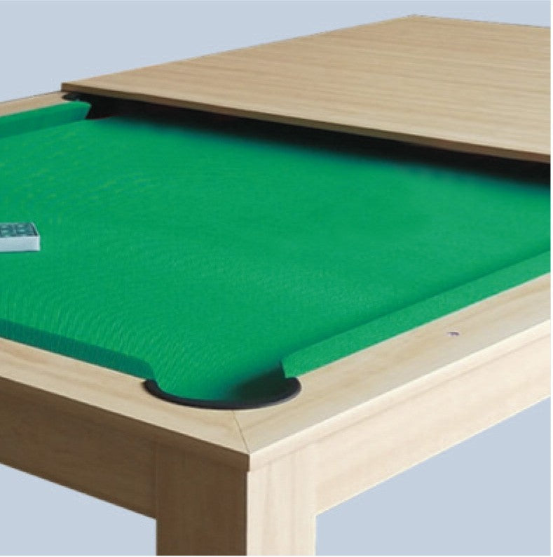 BILIARDO MIAMI GARLANDO BETULLA PIANO GIOCO cm. 200x100