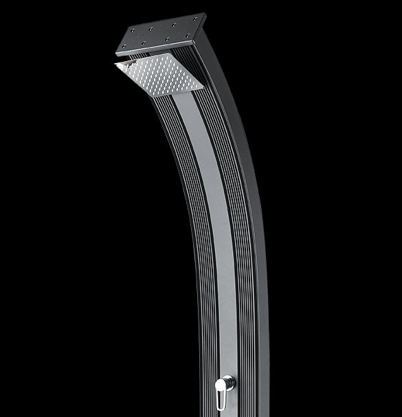 Doccia Solare Ibrida Dada Curva 40 Litri Antracite