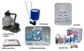 PISCINA KIT MILANO INTERRATA TONDA 600/h 120 Cod.Art. 8006956081218