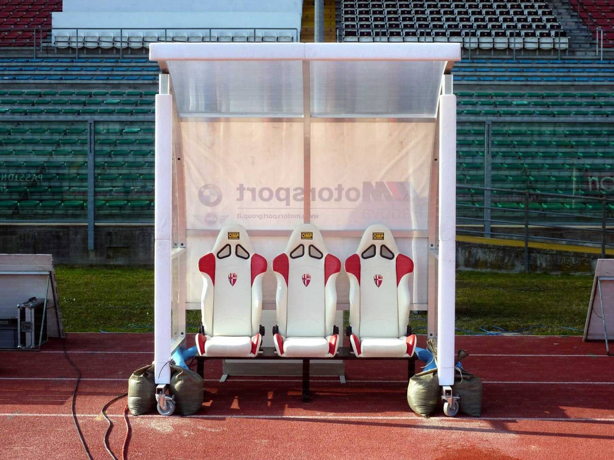 Panchina modello Strong Plus da 1m in alluminio ART 6340