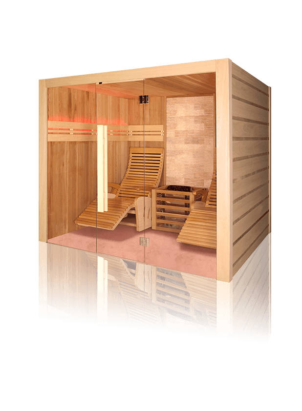 Sauna Alto Stone Tradizionale Vapore Con Muro Pietra HL-EC02S-K prezzo a richiesta