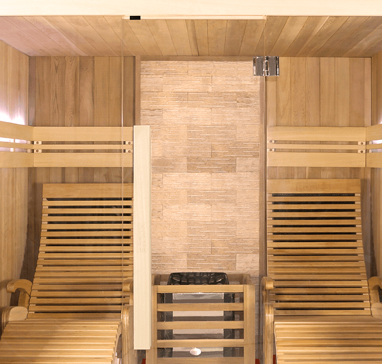 Sauna Alto Stone Tradizionale Vapore Con Muro Pietra HL-EC02S-K prezzo a richiesta