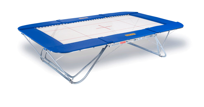 Trampolino Grand Master Exclusive omologato F.I.G. per competizioni dimensioni telaio cm 520x305x115 S01160