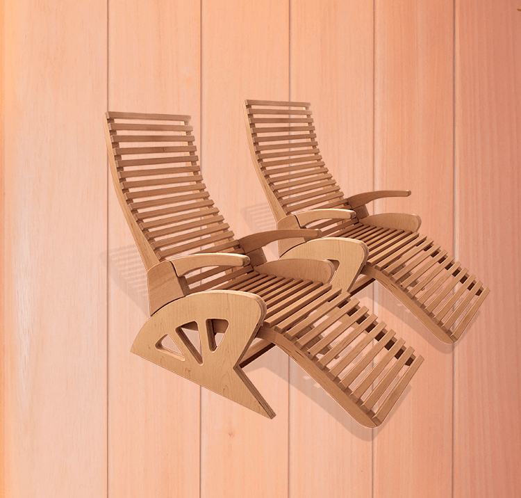 Sauna a Vapore Tradizionale Finlandese Mod. Alto Vap La Sauna Comfort prezzo a richiesta