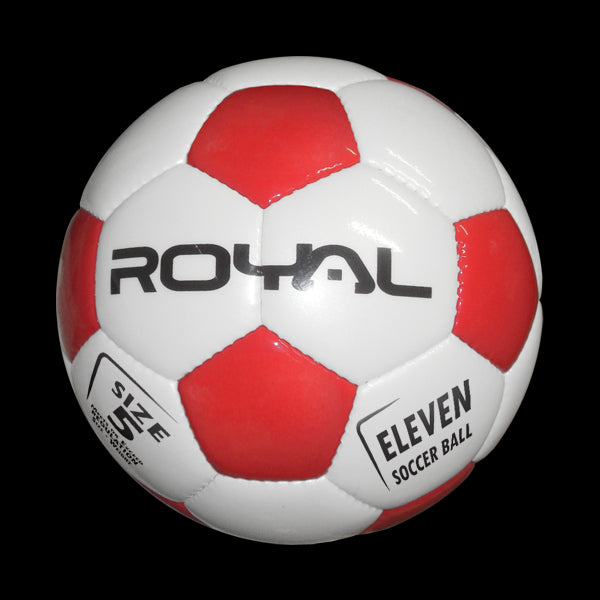 PALLONE CALCETTO ROYAL TROPHY MOD. ELEVEN N° 4 BIANCO ROSSO