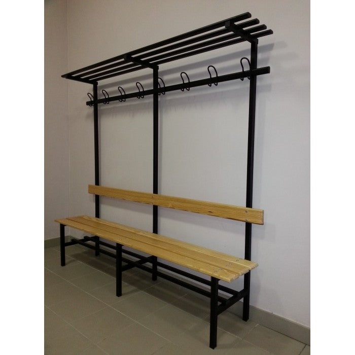 Panchina 1.50m Completa LUXURY Doghe Legno Trattato