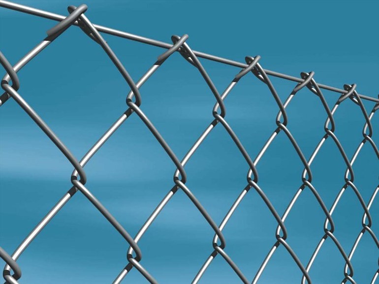 RETE METALLICA ZINCATA PER RECINZIONE H M 2 ROTOLO MT 25