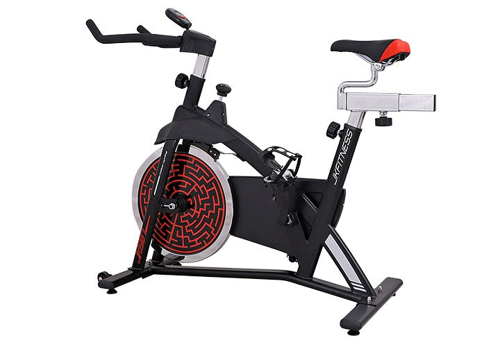 Indoor Spin Bike JK-507 DA 18Kg a PIGNONE FISSO trasmissione a catena
