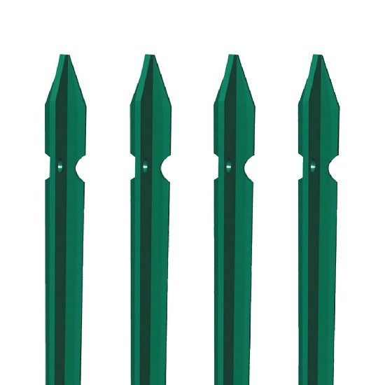 Palo per recinzione a T plastificato da cm 200