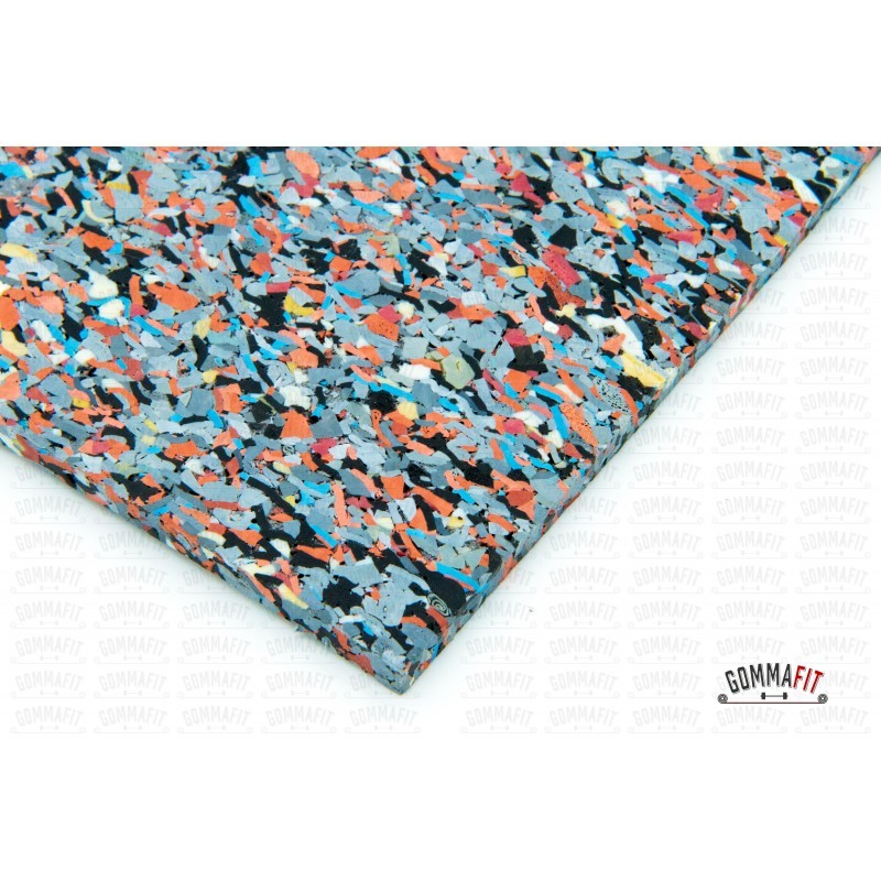 Pavimentazione PAV HD MIX GOMMA FIT rotolo antitrauma gomma disponibile negli spessori 4, 6, 8 e 10 mm
