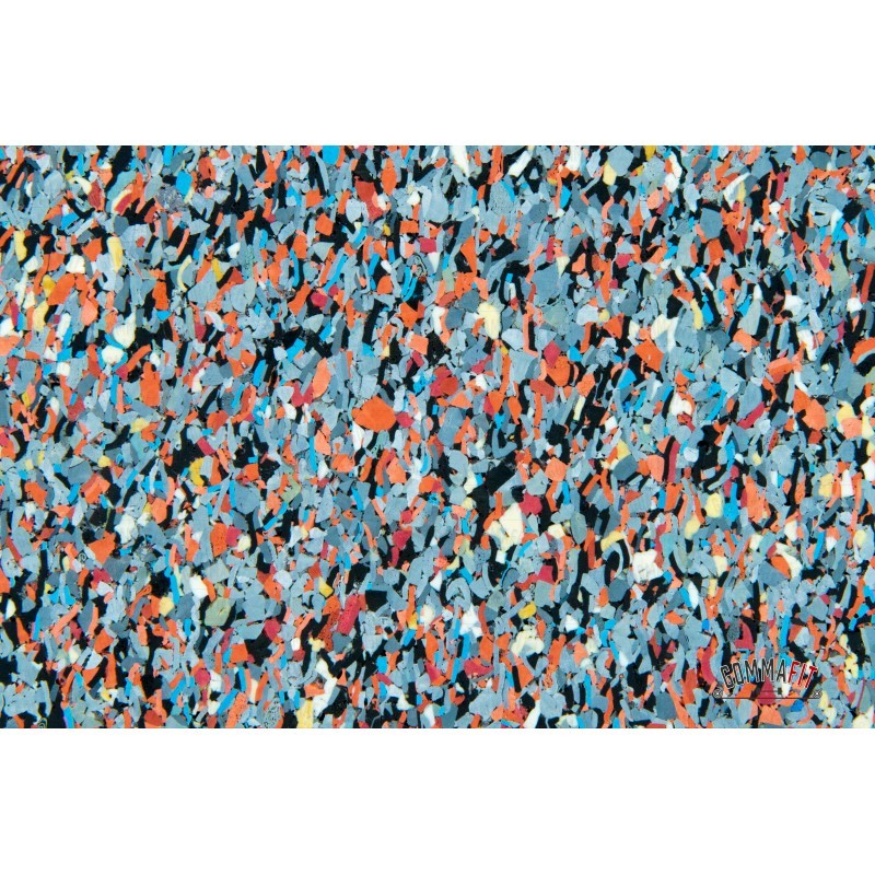 Pavimentazione PAV HD MIX GOMMA FIT rotolo antitrauma gomma disponibile negli spessori 4, 6, 8 e 10 mm