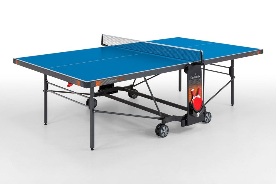 Tavolo Ping Pong Garlando Champion Outdoor Piano Azzurro