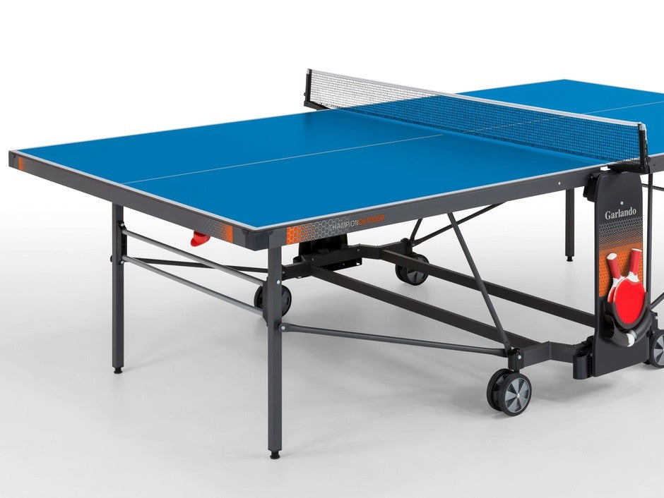 Tavolo Ping Pong Garlando Champion Outdoor Piano Azzurro