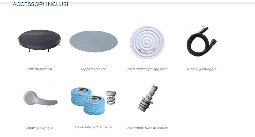 Spa Idromassaggio Gonfiabile Splendida 6 Persone