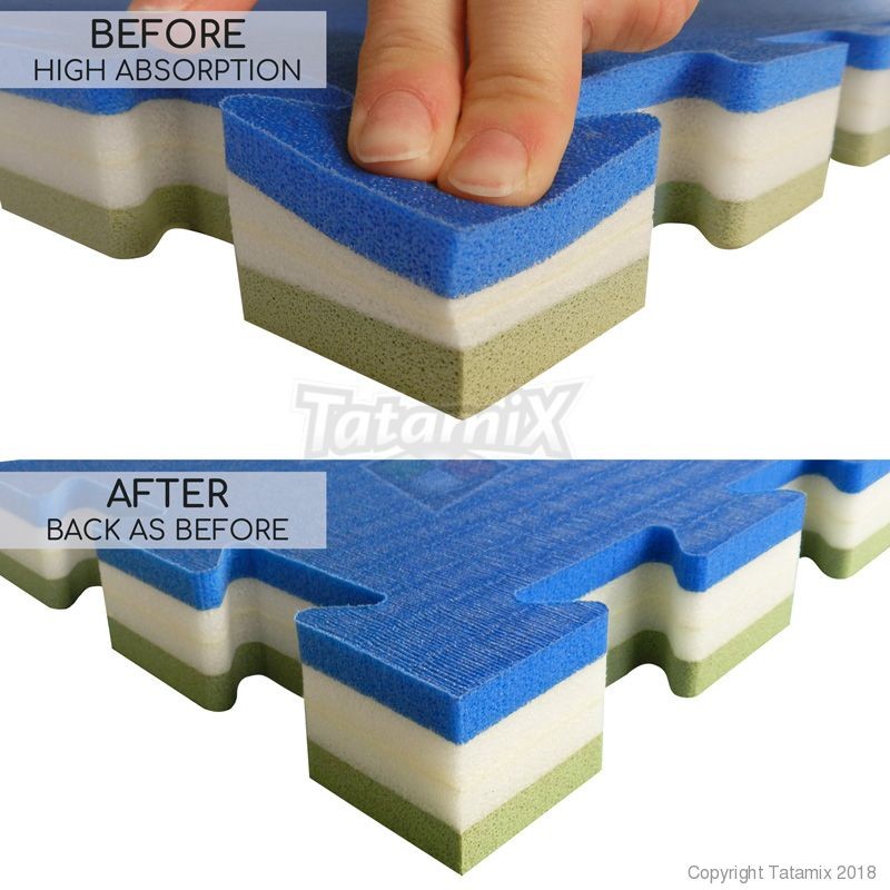 Tatami Ad Incastro Judo J40OPEN Open Cell 100x100x4cm Quantità minima per la vendita 4 Moduli