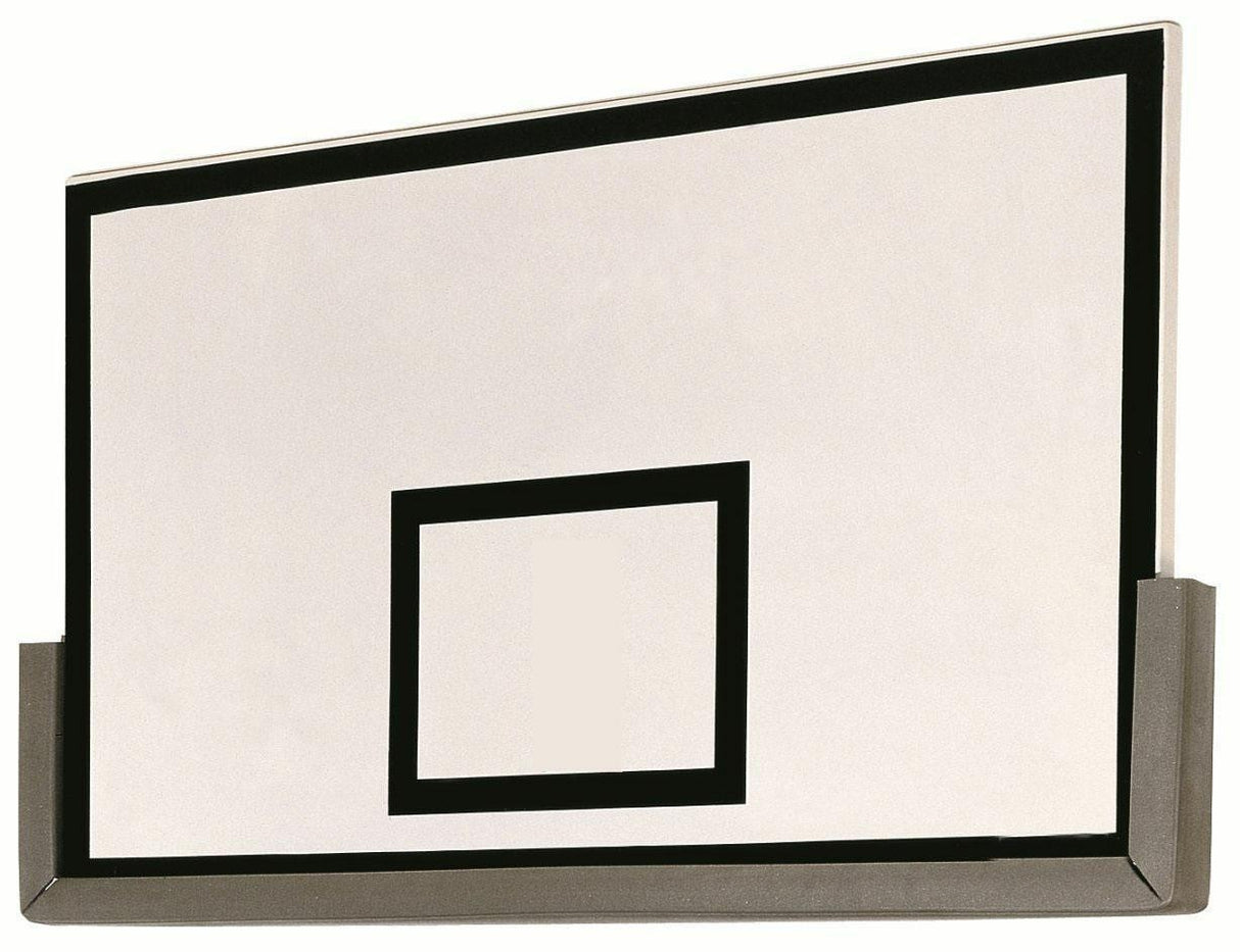 Tabellone Basket in resina melamminica Art. B664V per esterno telaio escluso MIS 180X120