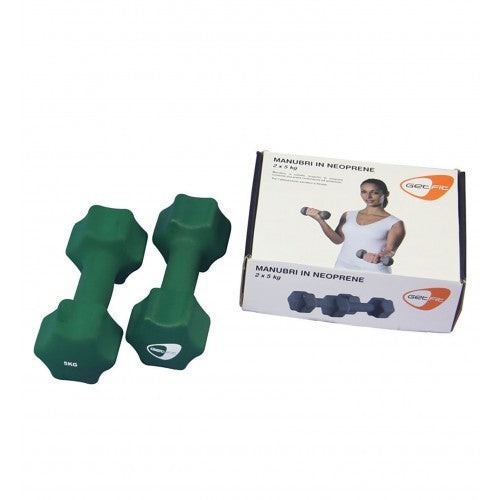 MANUBRI IN NEOPRENE DA 5Kg GETFIT cod. GF110