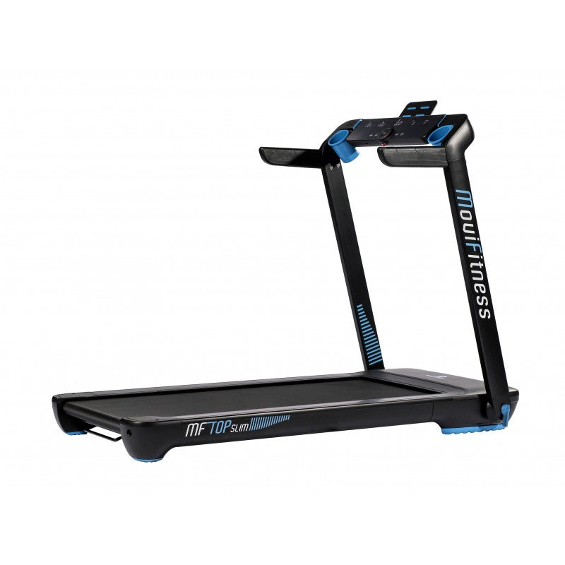 Tapis Roulant Movi Fitness Mf Top Slim pre-assemblato richiudibile a scomparsa Bluetooth per app Zwift* + USB