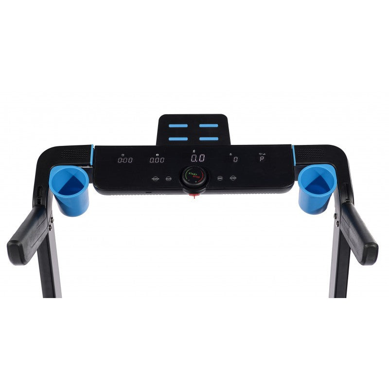 Tapis Roulant Movi Fitness Mf Top Slim pre-assemblato richiudibile a scomparsa Bluetooth per app Zwift* + USB