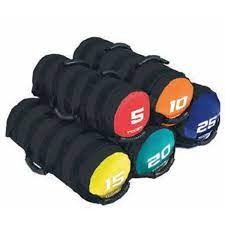 POWER BAG TOORX CON 6 IMPUGNATURE da kg. 15 misure: cm. 55, diametro cm. 22 PBG-15N