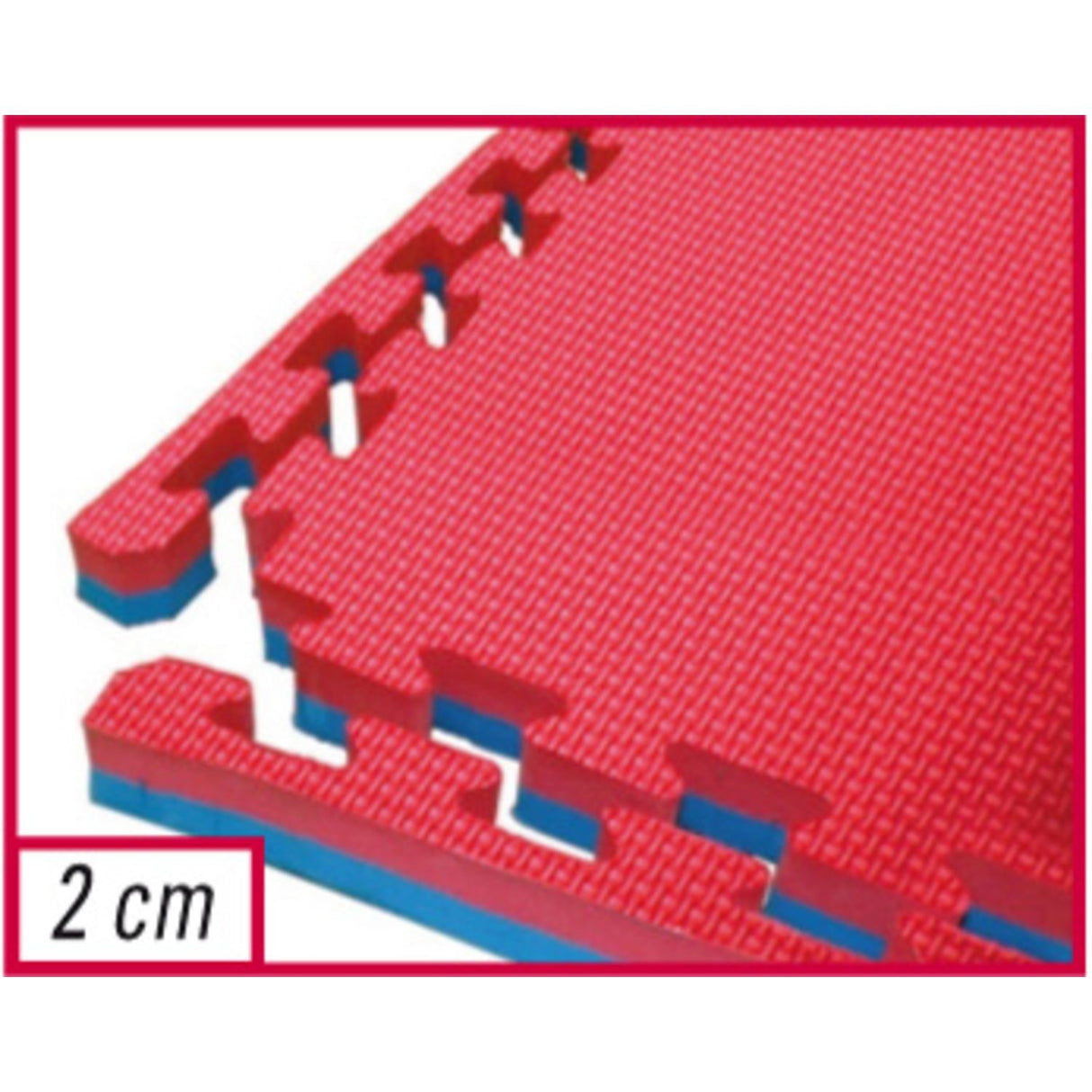 Tatami ad incastro 100 x 100 x 2 cm MAT02-100 Toorx