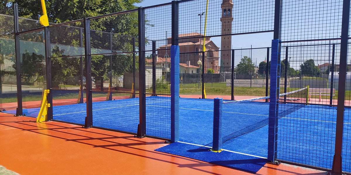 Protezioni Campi Padel Antinfortunistiche in EVA Onda da sagomare costo del set completo per 1 campo
