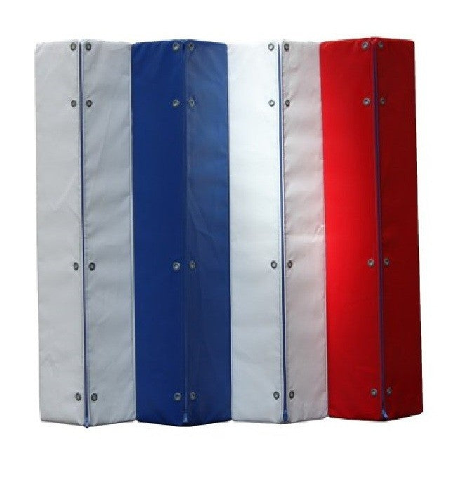 ANGOLARI Boxe per Ring Omologati Altezza 140 cm Rivestiti in Pvc ignifugo set d 4 PZ