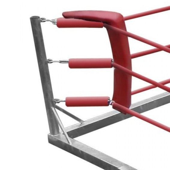 ANGOLARI Boxe per Ring Omologati Altezza 140 cm Rivestiti in Pvc ignifugo set d 4 PZ