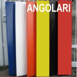 ANGOLARI Boxe per Ring Omologati Altezza 140 cm Rivestiti in Pvc ignifugo set d 4 PZ