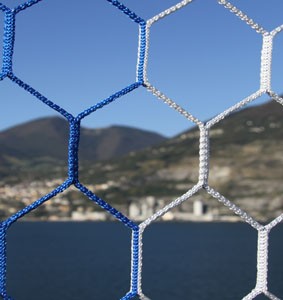 Rete Regolamentare Maglia ESAGONALE 7,50 x 2,50 mt. Polipropilene H.T. 100x4 mm Art. C006