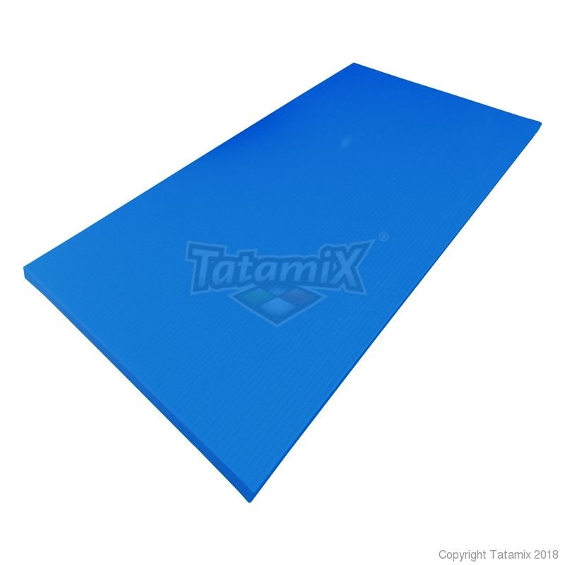 Tatami Tradizionale TT50 PVC 200x100x5cm PU Blu Peso 25 Kg