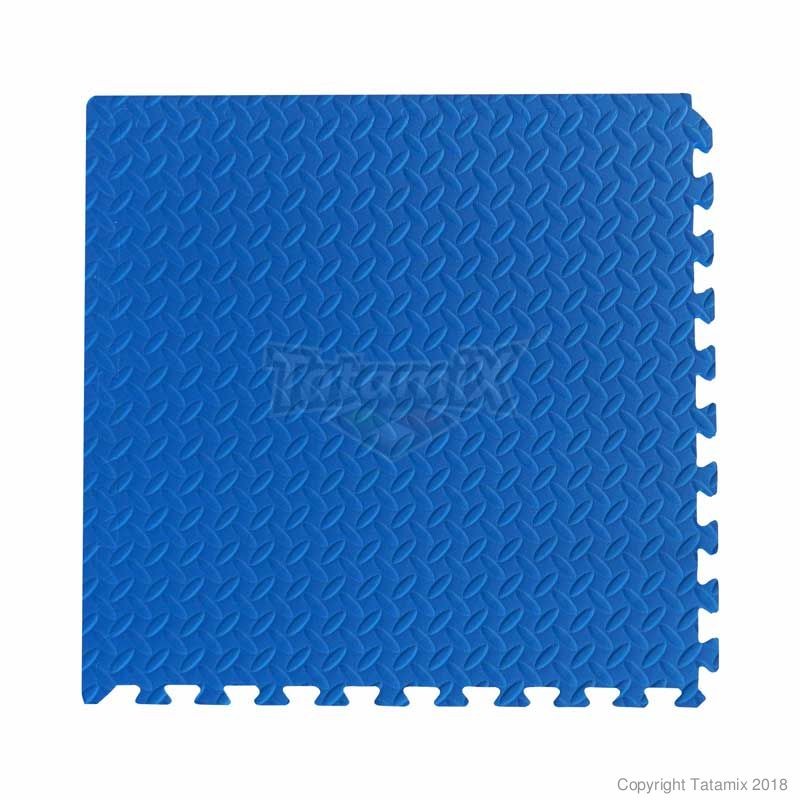 Tatami Puzzle EVA Kids Certificati 12+ Scuola 60x60x1cm MI60J Blu Kit 10 Pezzi Quantità Minima Per La Vendita 7 Kit