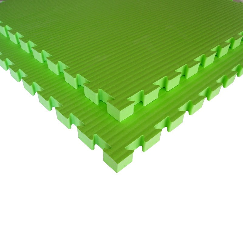 Tatami Eva Espansa LC40X Verde Lime 100x100x4cm Quantità Minima Per La Vendita 6 Moduli