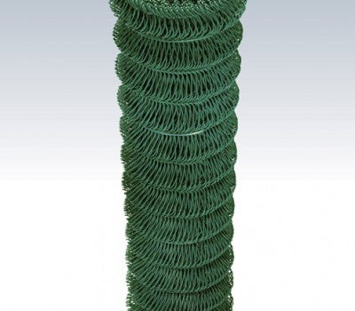 Rete Metallica Griglia Zincata e Plastificata H 2,50 filo 4,00 mm Campi Sportivi rotolo mtl 12,5 00102