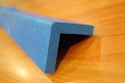 Protezioni Angolari Polymat 10+10x1 Cm Protezione dagli urti contro spigoli bordi Pali e Colonne