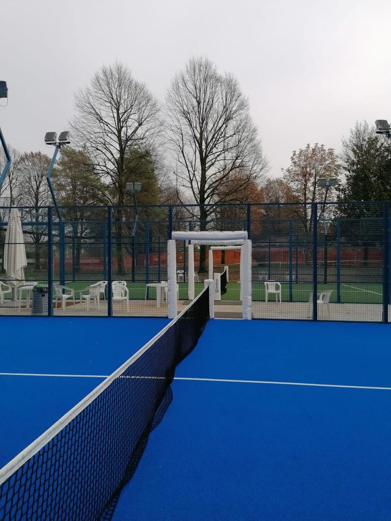 Coprinet Coprirete personalizzata con vs logo per rete Padel COSTO GRAFICA COMPRESO