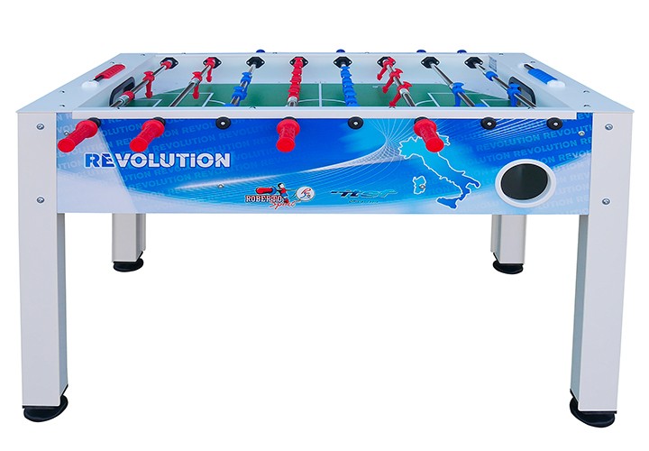 Calcio Balilla Sport Revolution Azzurro Omologato L.I.C.B.