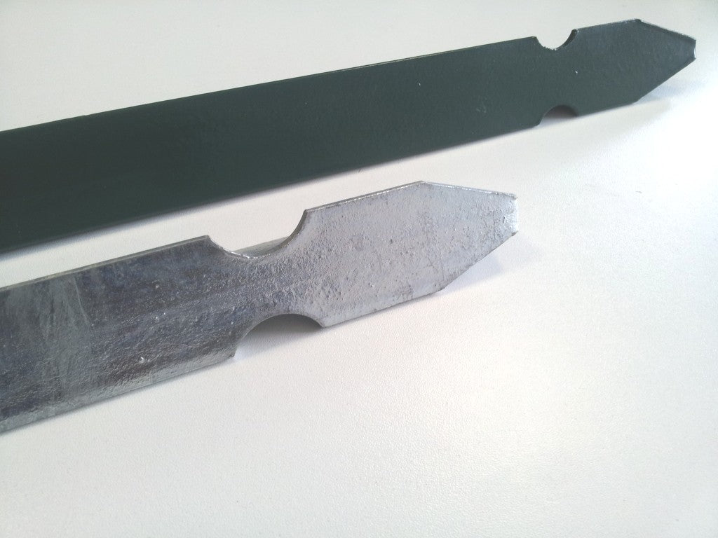 Rete Metallica Griglia Zincata e Plastificata H mt 1,75 filo 2,80 mm mtl 25 art 02025