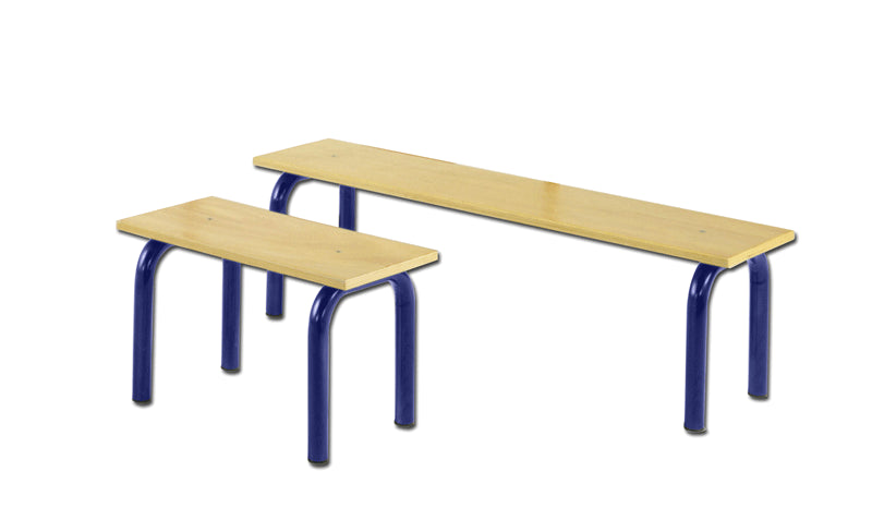 Panca per esercizi alla spalliera, piano in legno, lunghezza cm 60 S00902