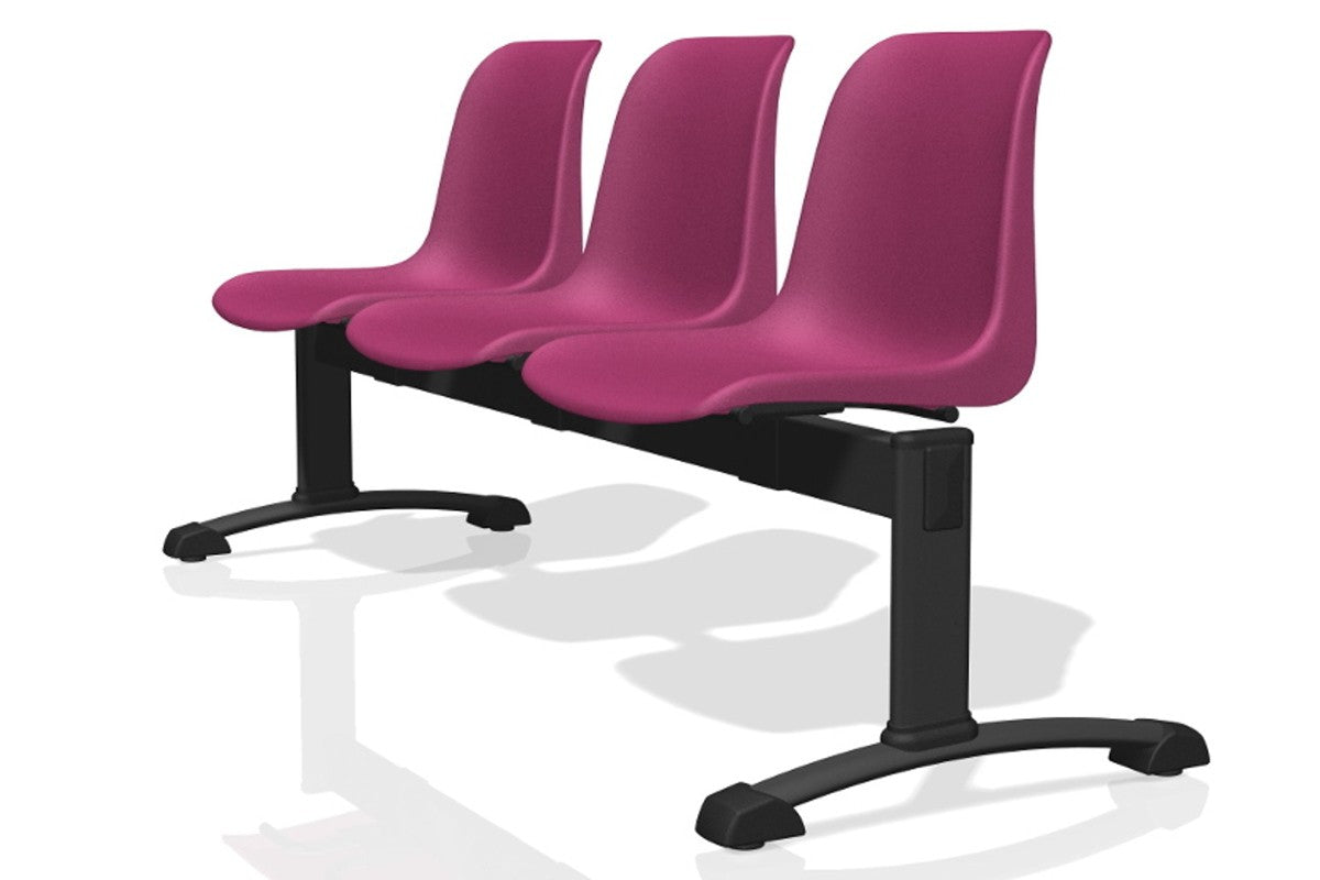 Panca Helene in polipropilene seduta ignifuga 4 posti Art1254IN