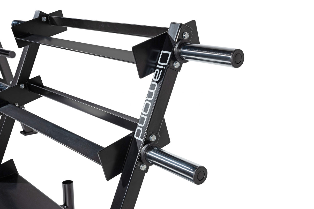 Multi Rack porta Dischi, Bilancieri, Manubri e Kettlebell - 148 x 56 x 103 cm MRD