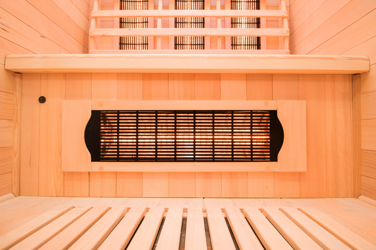 Sauna infrarossi al quarzo Apollon 2 posti Cod. SN-APOLLON-Q2