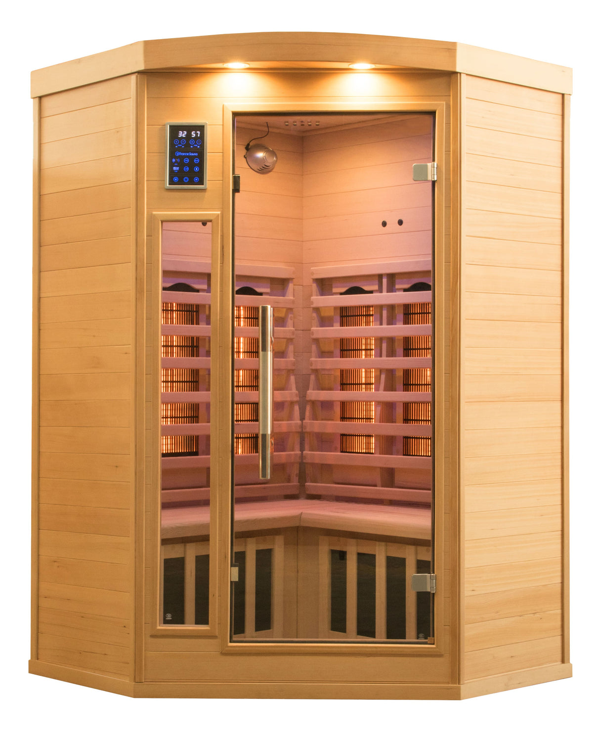 Sauna infrarossi al quarzo Apollon 2 posti Cod. SN-APOLLON-Q2C