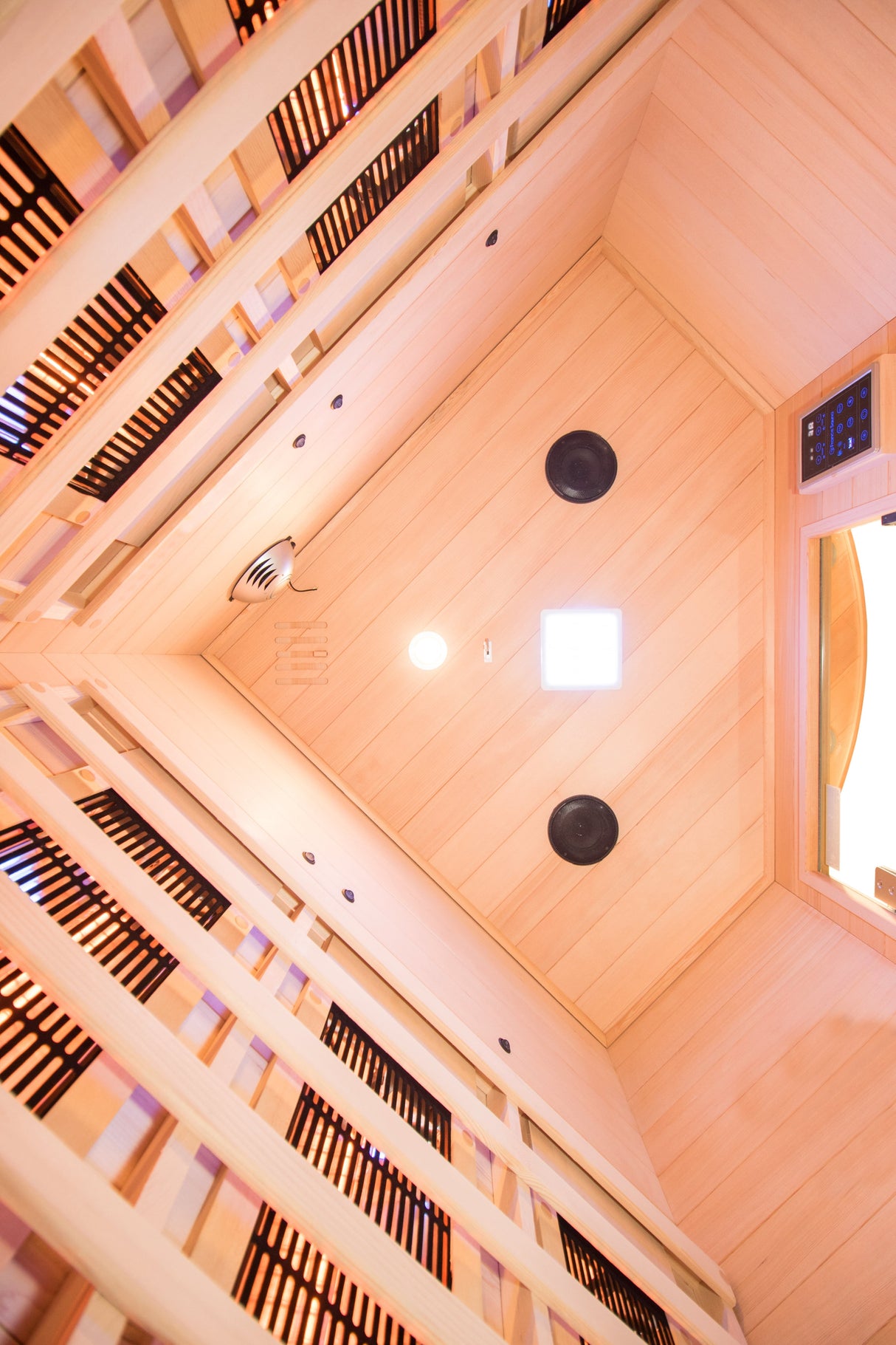 Sauna infrarossi al quarzo Apollon 2 posti Cod. SN-APOLLON-Q2C