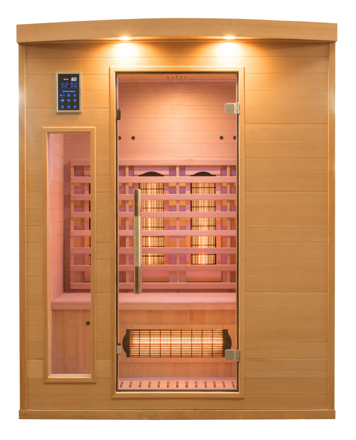 Sauna infrarossi al quarzo Apollo 3 posti Cod. SN-APOLLON-Q3