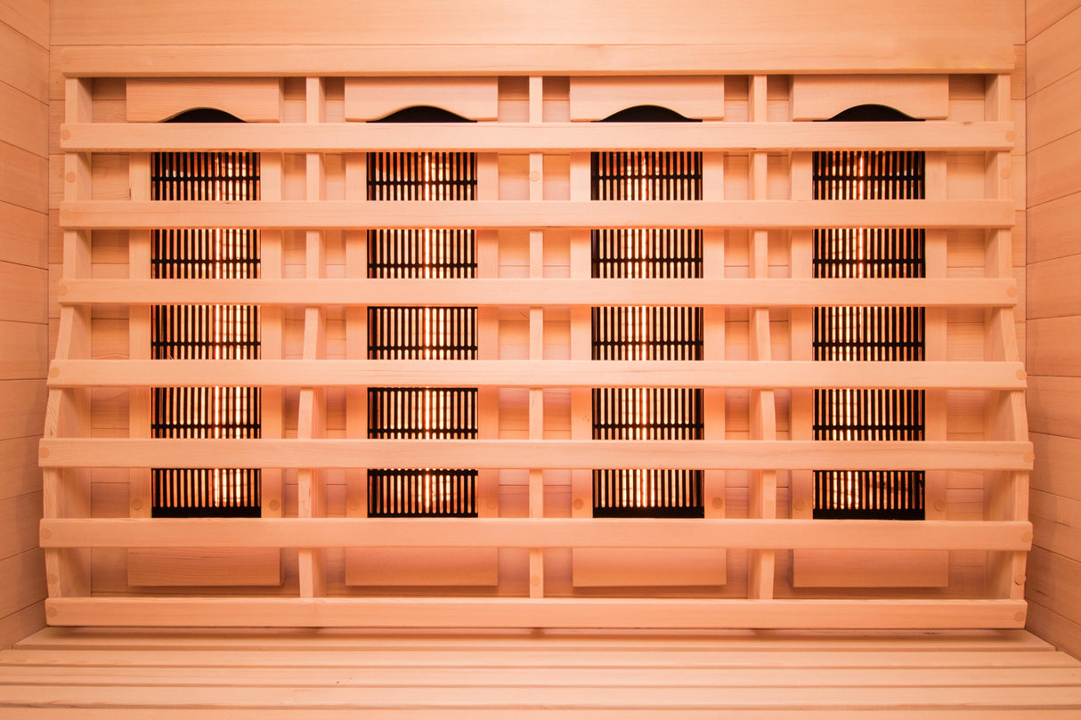 Sauna infrarossi al quarzo Apollo 3 posti Cod. SN-APOLLON-Q3